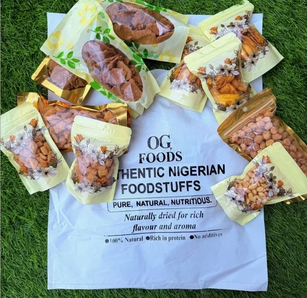 OGFOODS packaged snack collection