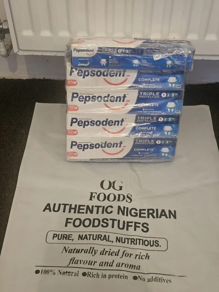 Pepsodent toothpaste