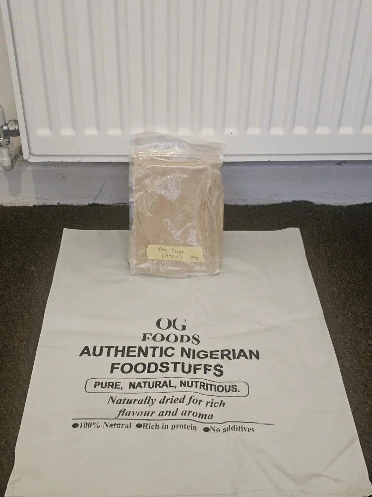 Yam flour (Amala)
